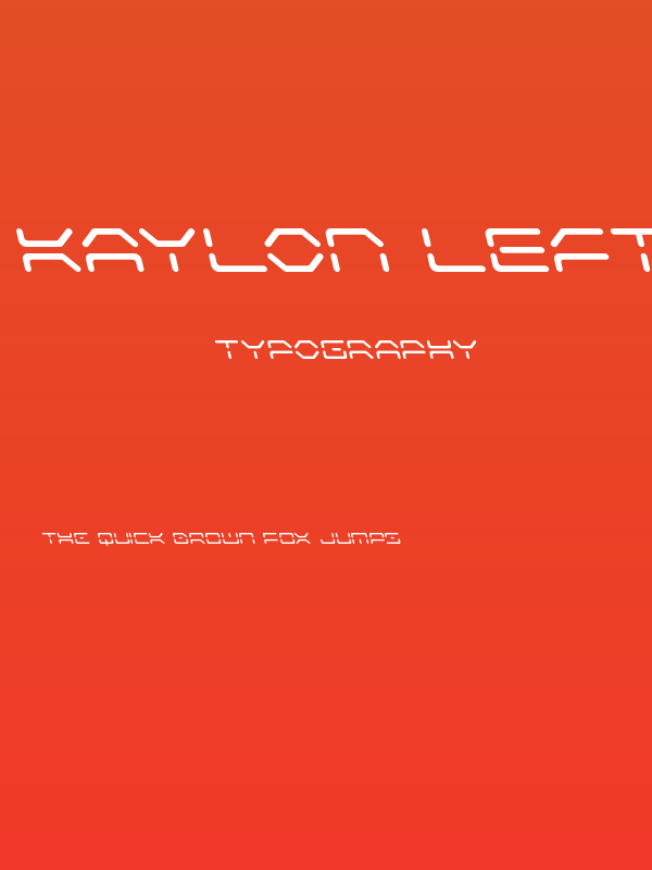 Kaylon Leftalic Poster