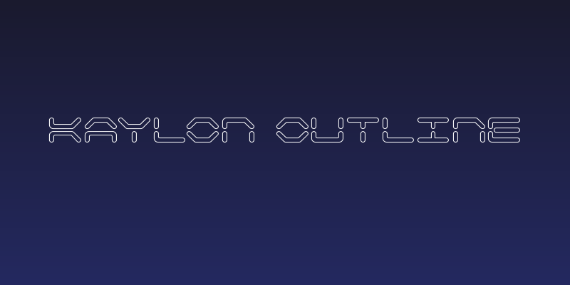 Kaylon Outline Social Header