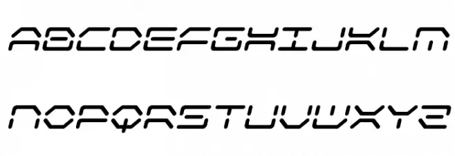 Kaylon Semi-Bold Italic Fonte MAIÚSCULAS