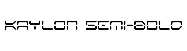 Kaylon Semi-Bold  免费字体下载