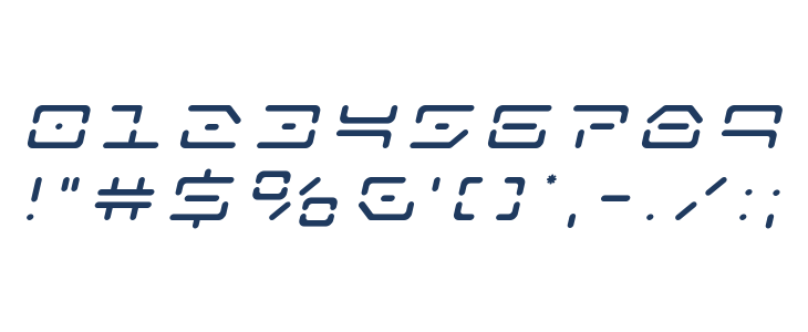 Kaylon Title Italic Other Characters