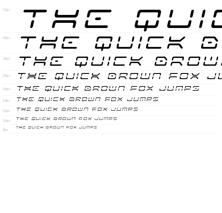 Kaylon Title Italic Waterfall