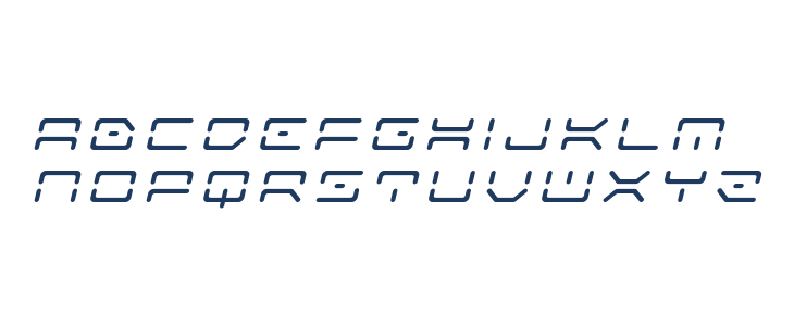 Kaylon Title Italic Lowercase