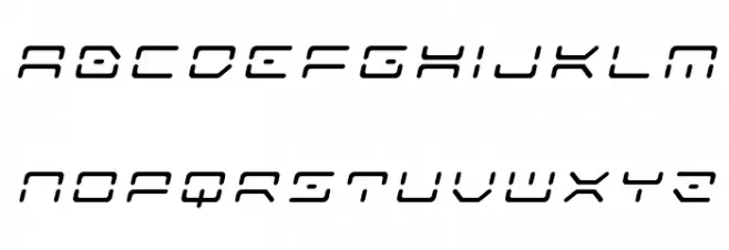 Kaylon Title Italic फ़ॉन्ट लोअरकेस