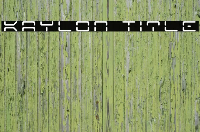 Kaylon Title Example 1