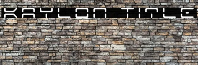 Kaylon Title Example 3