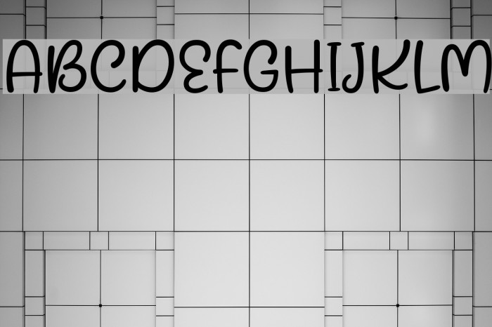 Kaylonick Font examples