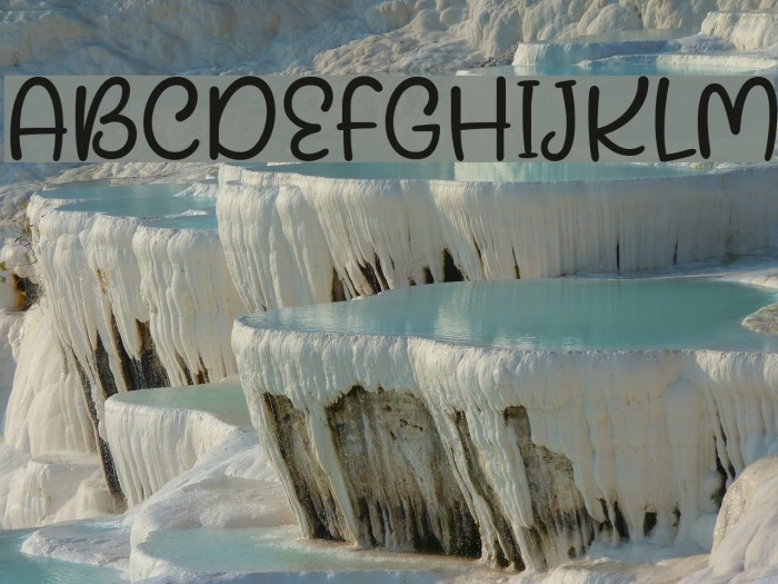 Kaylonick Font examples