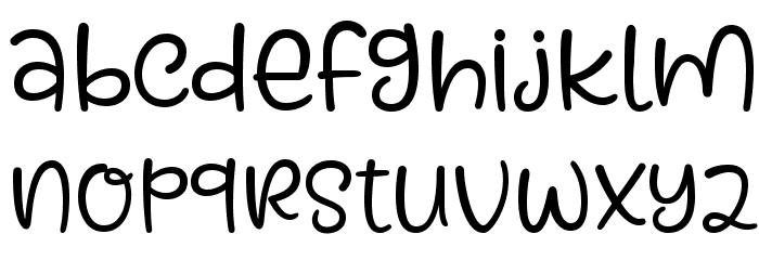 Kaylonick Font LOWERCASE