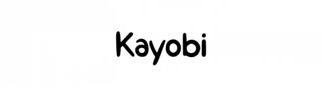 Kayobi  les polices de caractères gratuit tlcharger