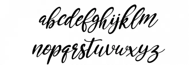 Kayonna Italic Fuentes MINÚSCULAS
