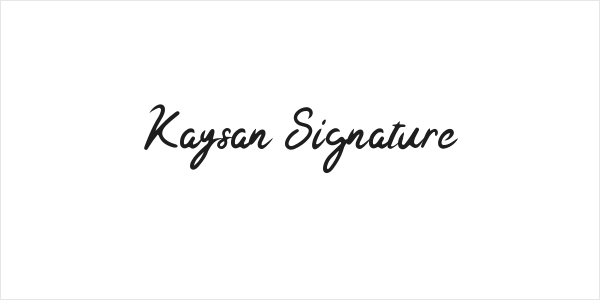 Kaysan Signature Logo