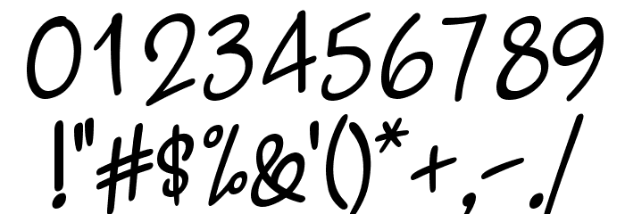 Kayskew October Eleven Schriftart Anderer Schreiben