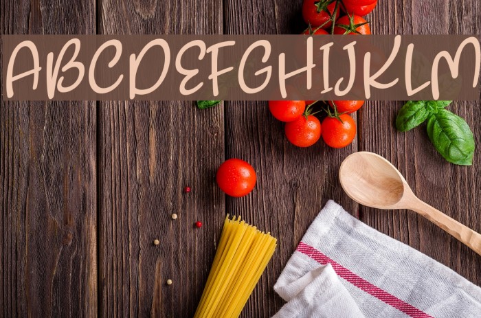 Kayskew October Eleven Schriftart examples