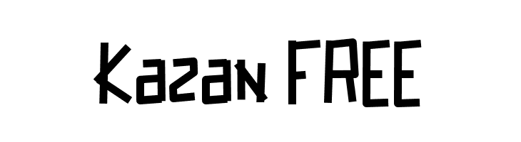 Kazan FREE  नि: शुल्क फ़ॉन्ट्स डाउनलोड