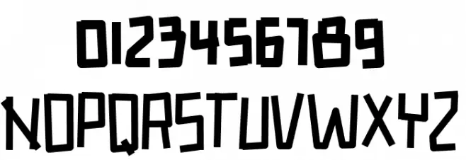 Kazan FREE Font OTHER CHARS