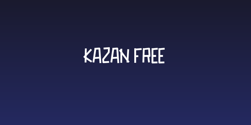 Kazan FREE Social Header