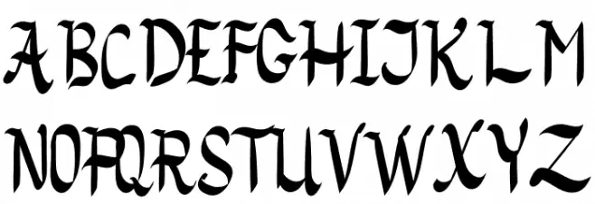 Kazasttan-Free Schriftart Groß