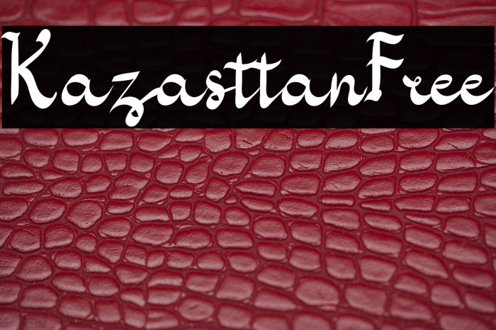 Kazasttan-Free Example 2