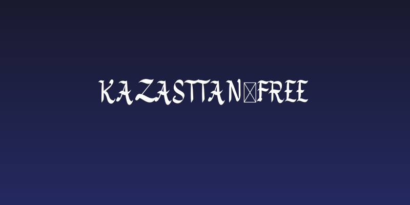 Kazasttan-Free Social Header