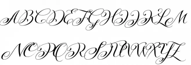 KazincBarcika Script Demo Schriftart Groß