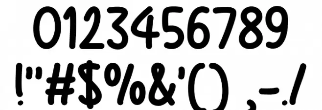 Kazincbarcika Font OTHER CHARS