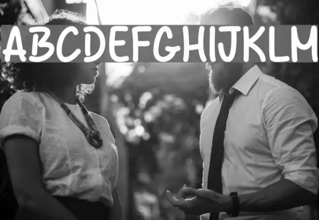 Kazincbarcika Font examples