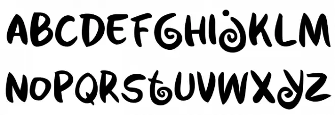 kabayan Schriftart Groß
