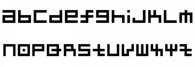 kairee 字体 大写
