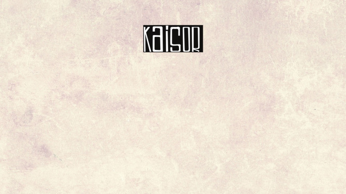 kaisor Example 3