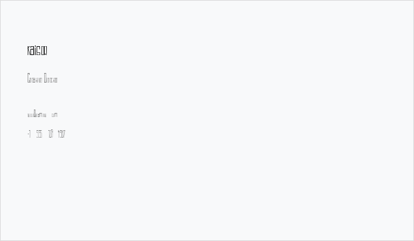 kaisor Business Card