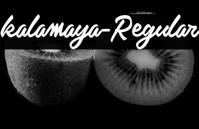 kalamaya-Regular Font examples