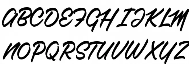 kalamaya Regular Schriftart Groß