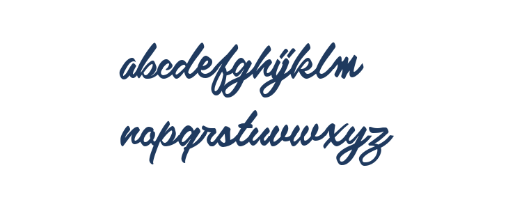 kalamaya Regular Lowercase