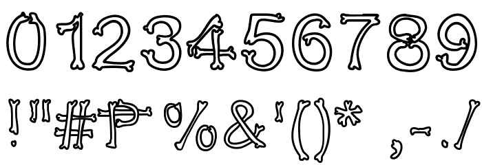 kalansayetika Font OTHER CHARS