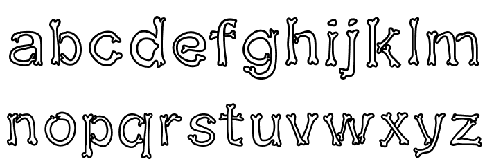 kalansayetika Font LOWERCASE