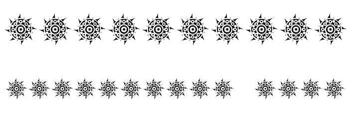 kaleidoscopic Mind Font OTHER CHARS