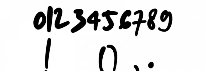 kalem-Regular Font OTHER CHARS