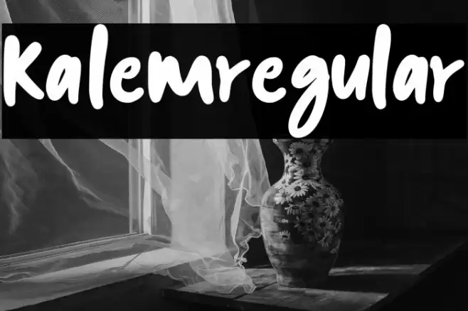 kalem-Regular Font examples