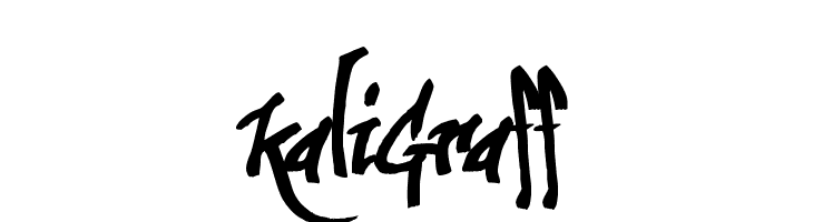 kaliGraff  Free Fonts Download