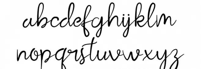 kalila خط أحرف صغيرة