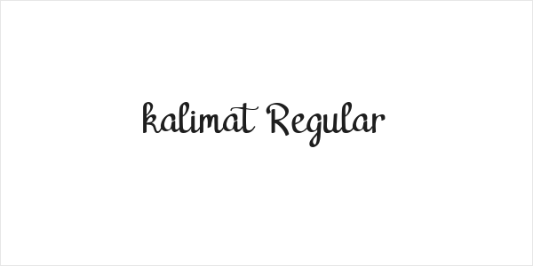 kalimat Regular Logo