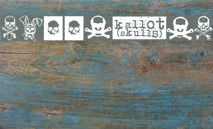 kallot फ़ॉन्ट examples