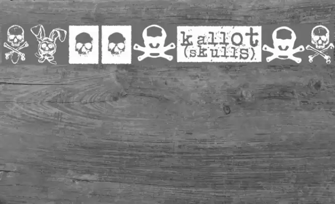 kallot Font examples