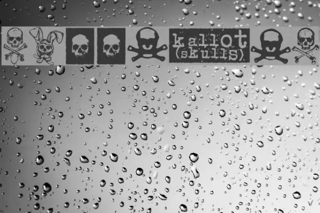 kallot Font examples