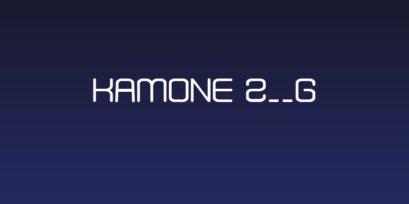 kamone 2__G Social Header