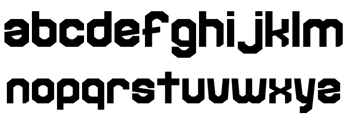 kamone 6 Font LOWERCASE