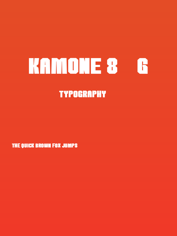 kamone 8__G Poster