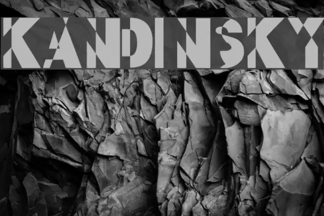 kandinsky Font examples
