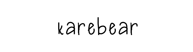 karebear Font
